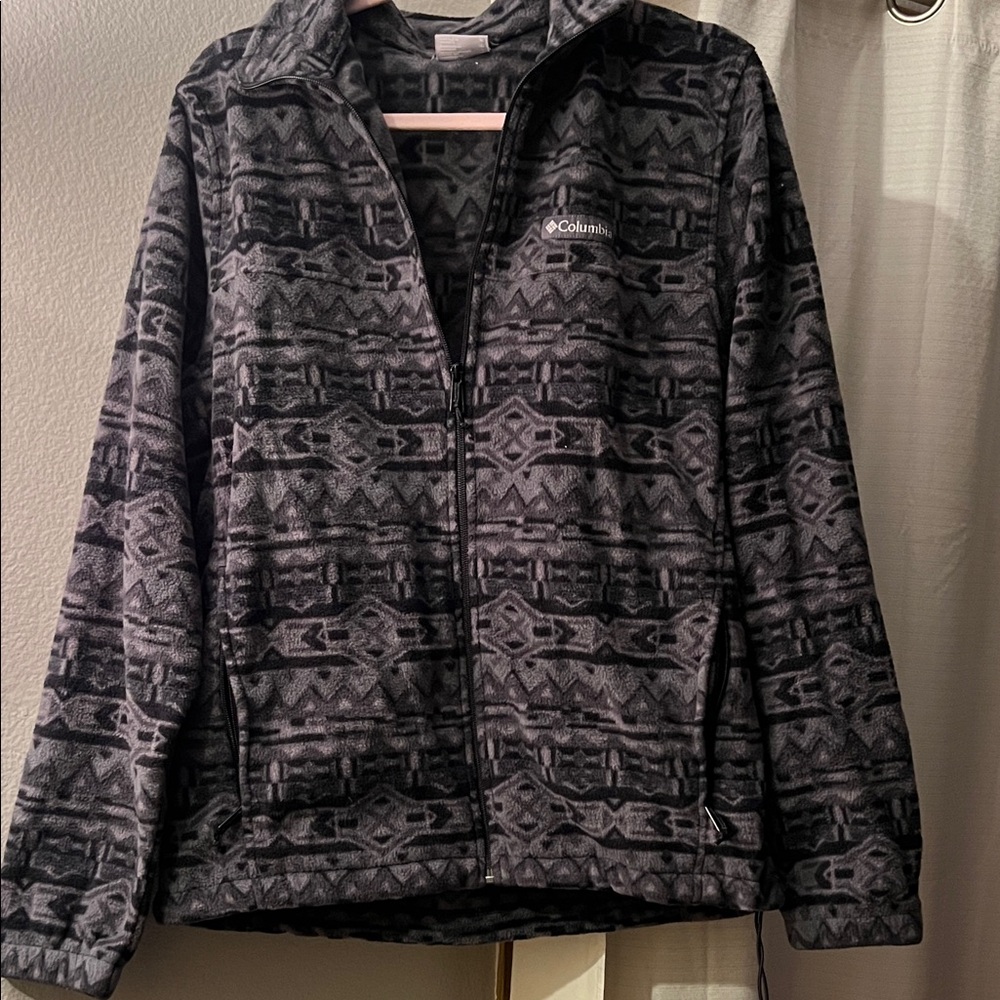 Columbia Women's Gray Geometric Ski Jacket